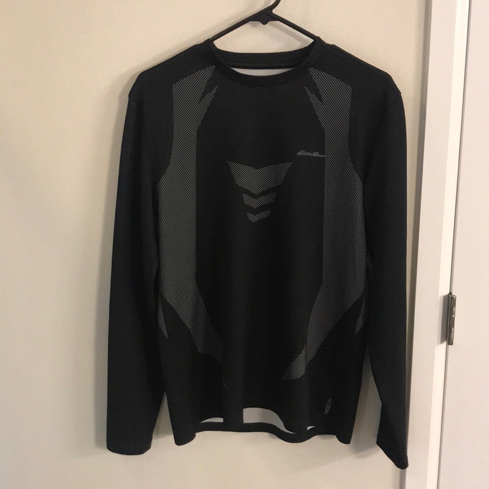 Eddie Bauer black freedry shirt.